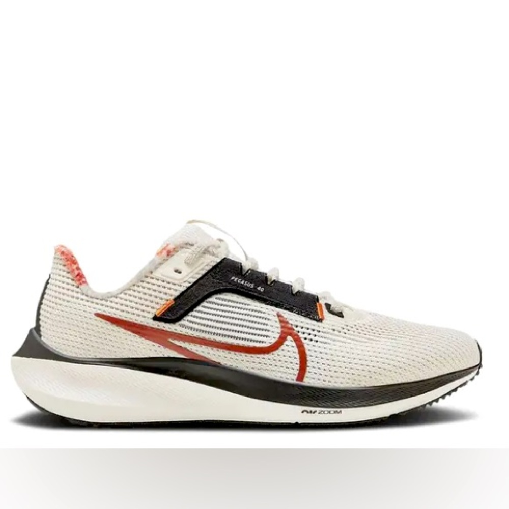 Womens Nike Air Zoom Pegasus 40 Premium "Pale Ivory Rugged Orange" Color Size 7